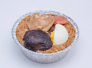 Steam Sticky Rice with Chicken