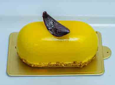 Banana Passion Fruit Entremet