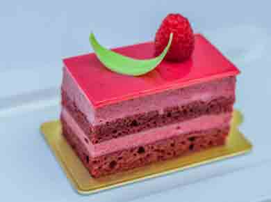 Red Velvet Raspberry Mousse